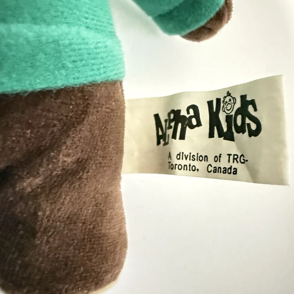 A&W Root Beer Plush Bear- 1998 Alpha Kids - Restaurant Fast Food Mascot